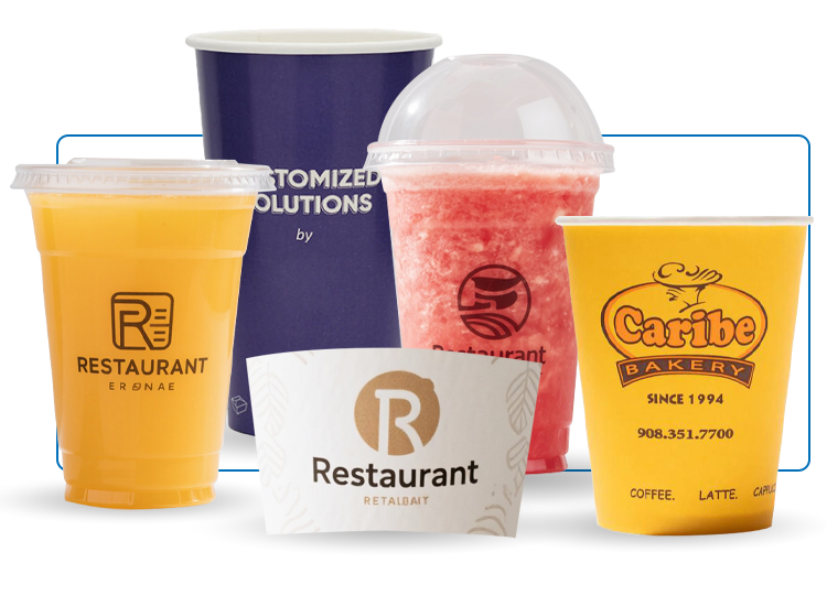 餐厅和公司的集合图